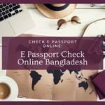 E Passport Check Online Bangladesh