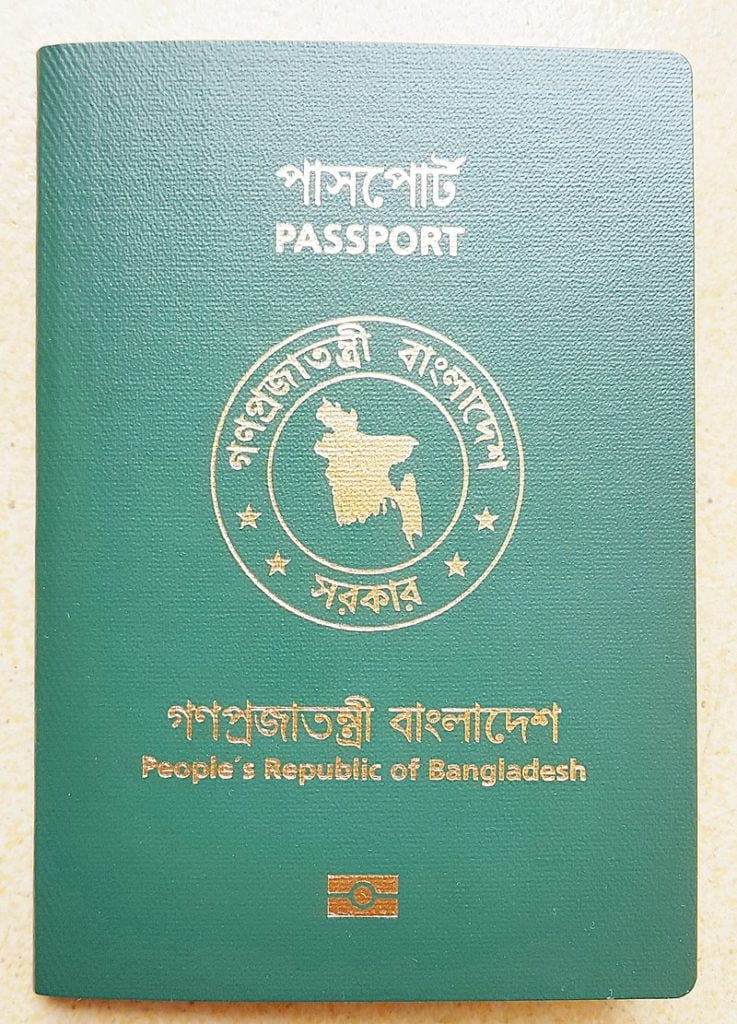 bangladesh travel passport validity