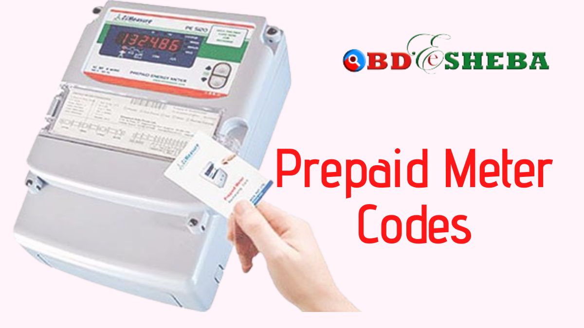 Prepaid Meter Codes