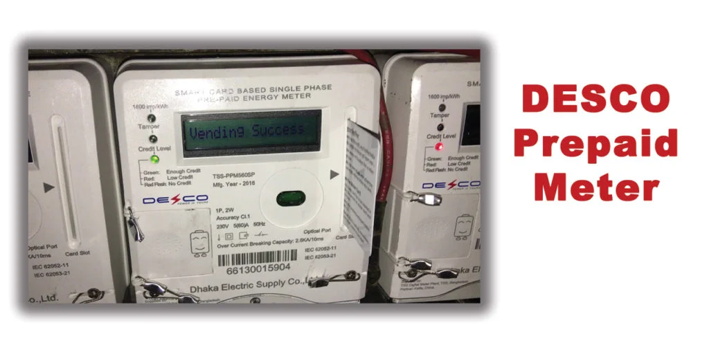 DESCO Prepaid Meter Codes