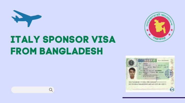 italy tourist visa for bangladeshi