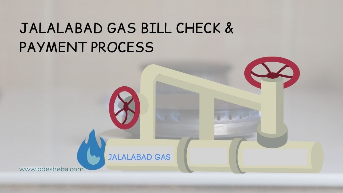 Jalalabad Gas Bill Check & Payment Process