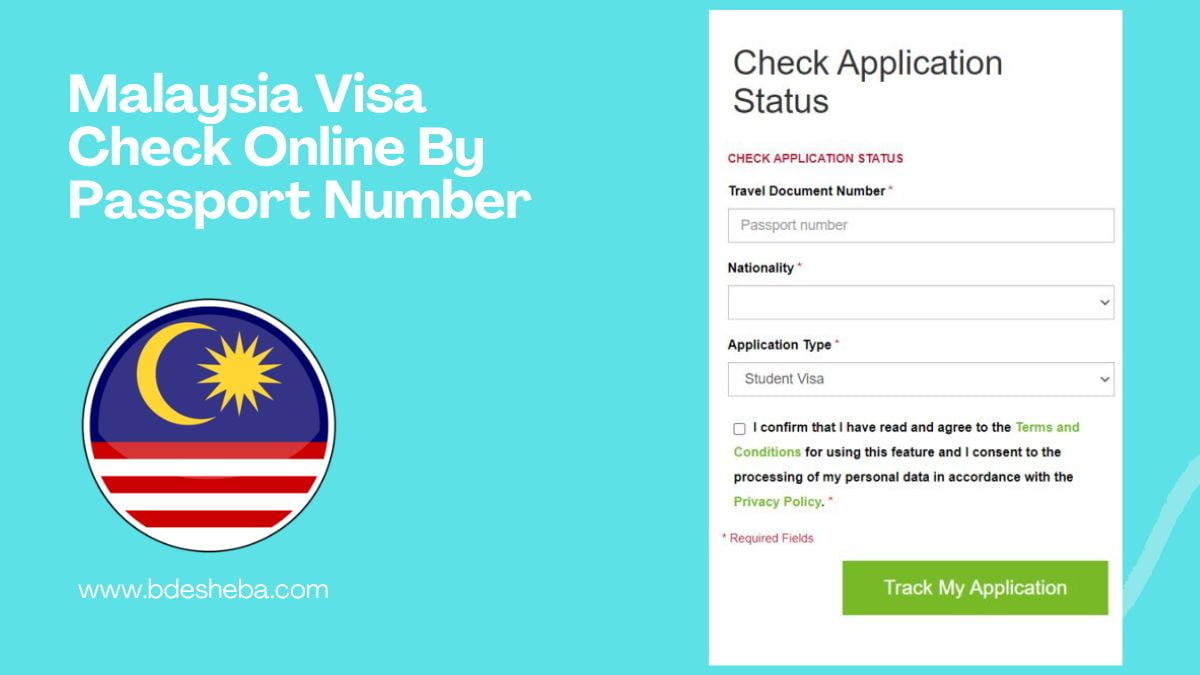 Malaysia Visa Check Online By Passport Number 2024