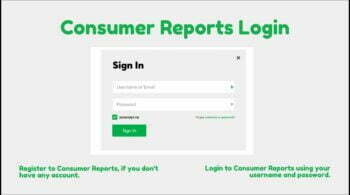 Consumer Reports Login