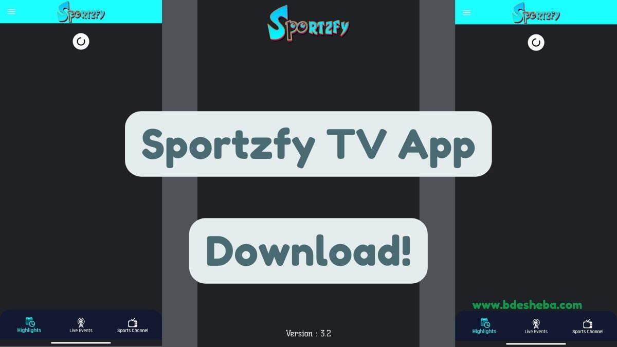 Sportzfy TV App Download