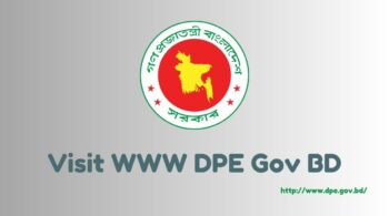 Visit WWW DPE Gov BD