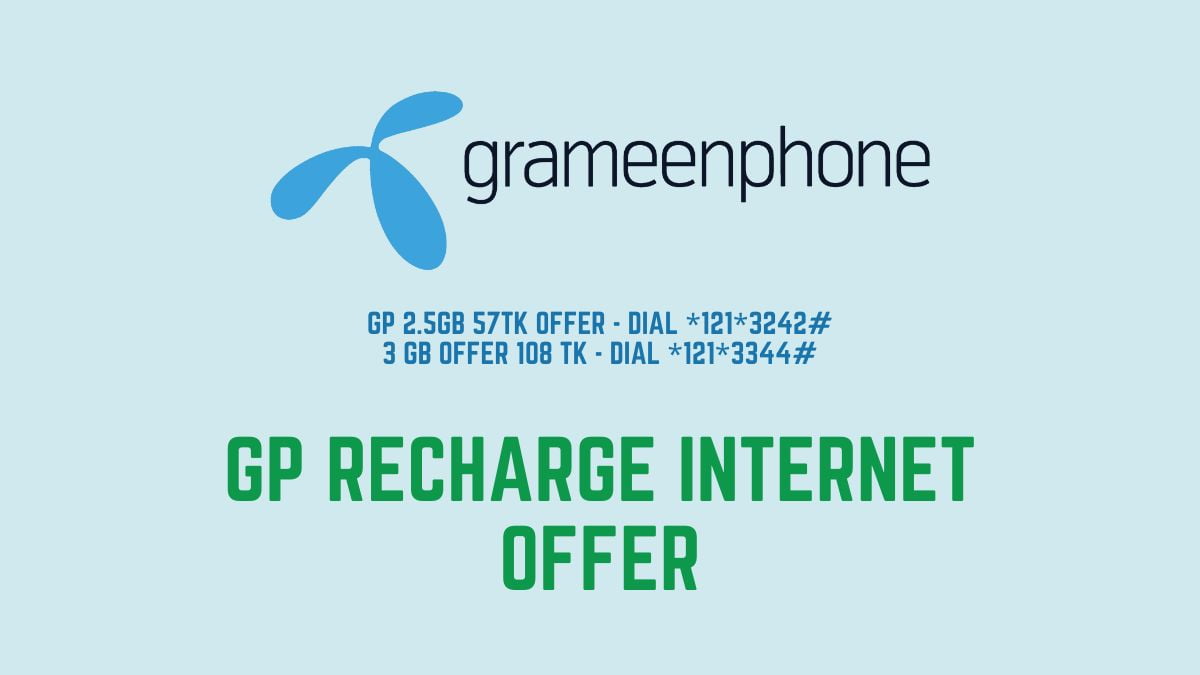 Grameenphone Recharge Internet Offer