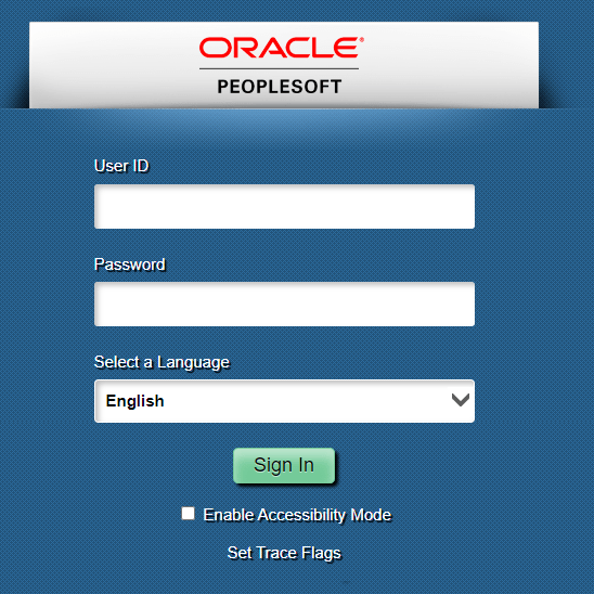 Peoplesoft Oracle Login Peoplesoft Payroll Login