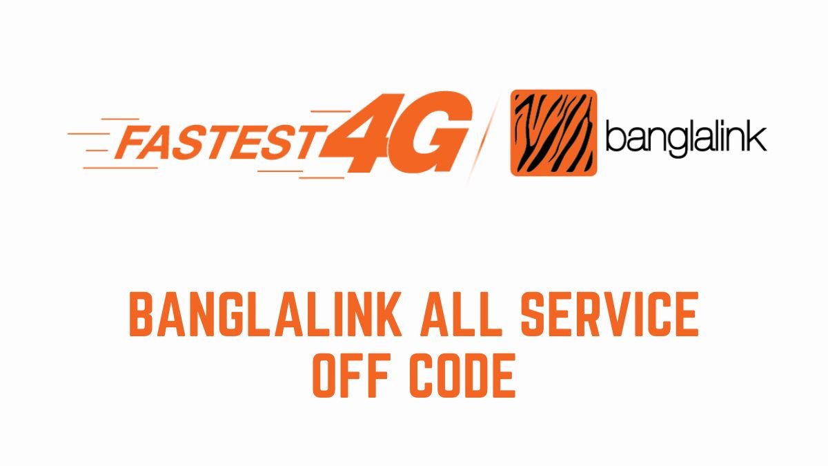 Banglalink All Service Off Code