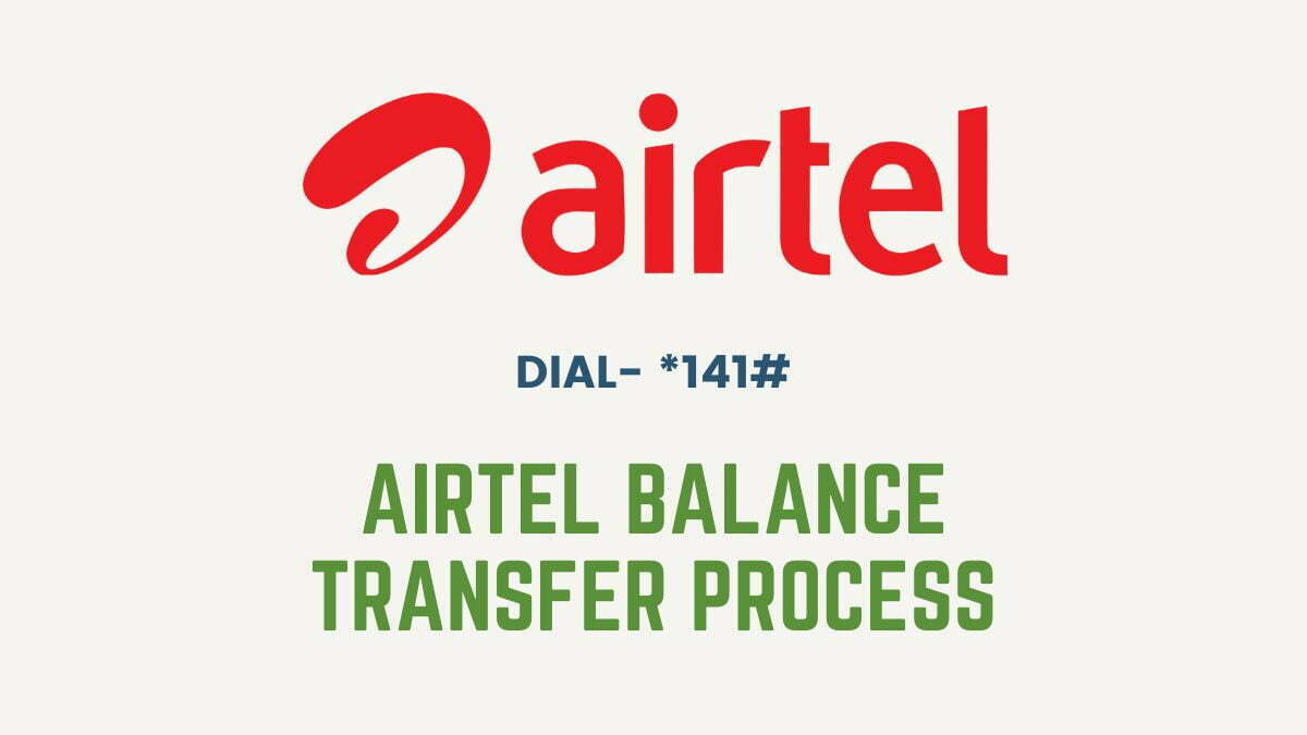 Airtel Balance Transfer Process