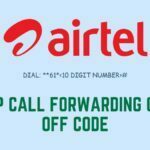 Airtel Call Forwarding On Off Code