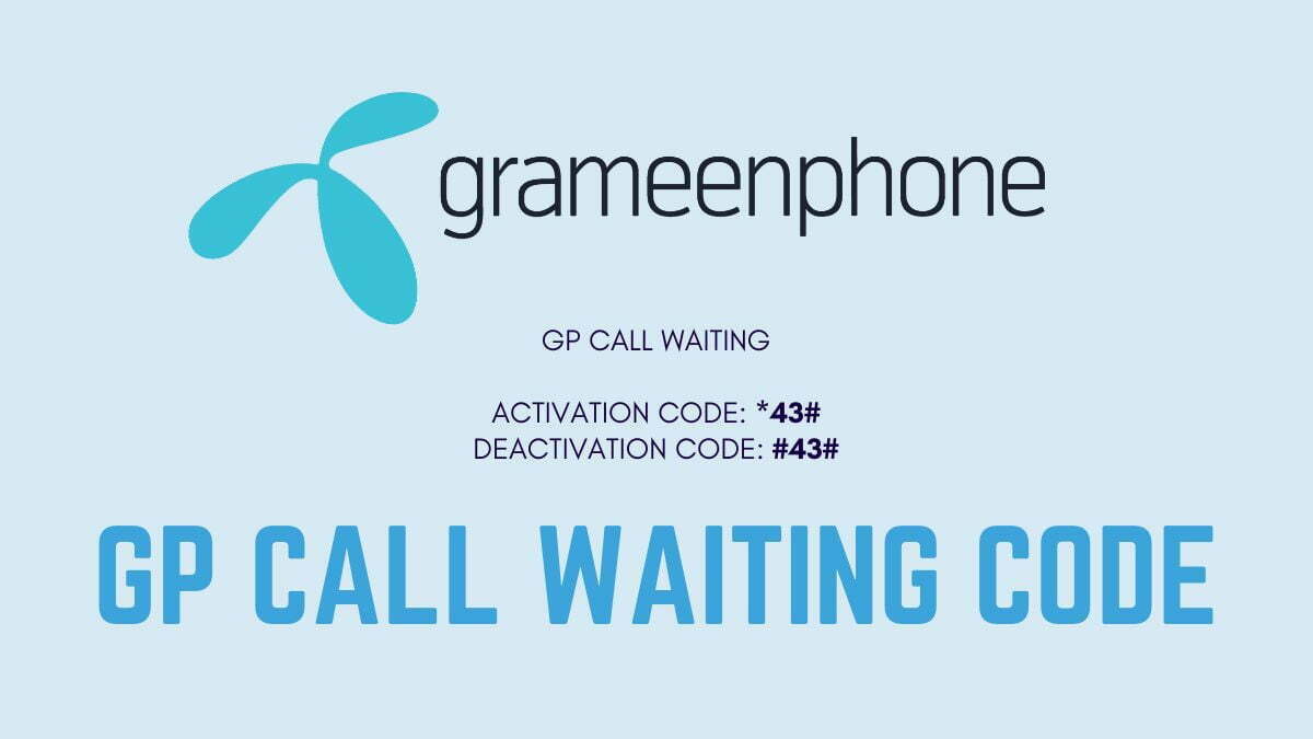 GP Call Waiting Code
